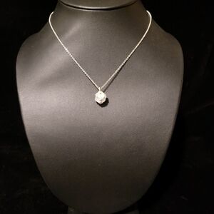 Estate Avon Caged Crystal Pendent Necklace